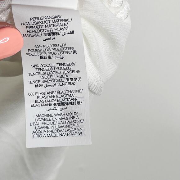 New Halle Berry x Sweaty Betty Frankie Tank in Lily White XLarge XL Crew Neck - Picture 10 of 12